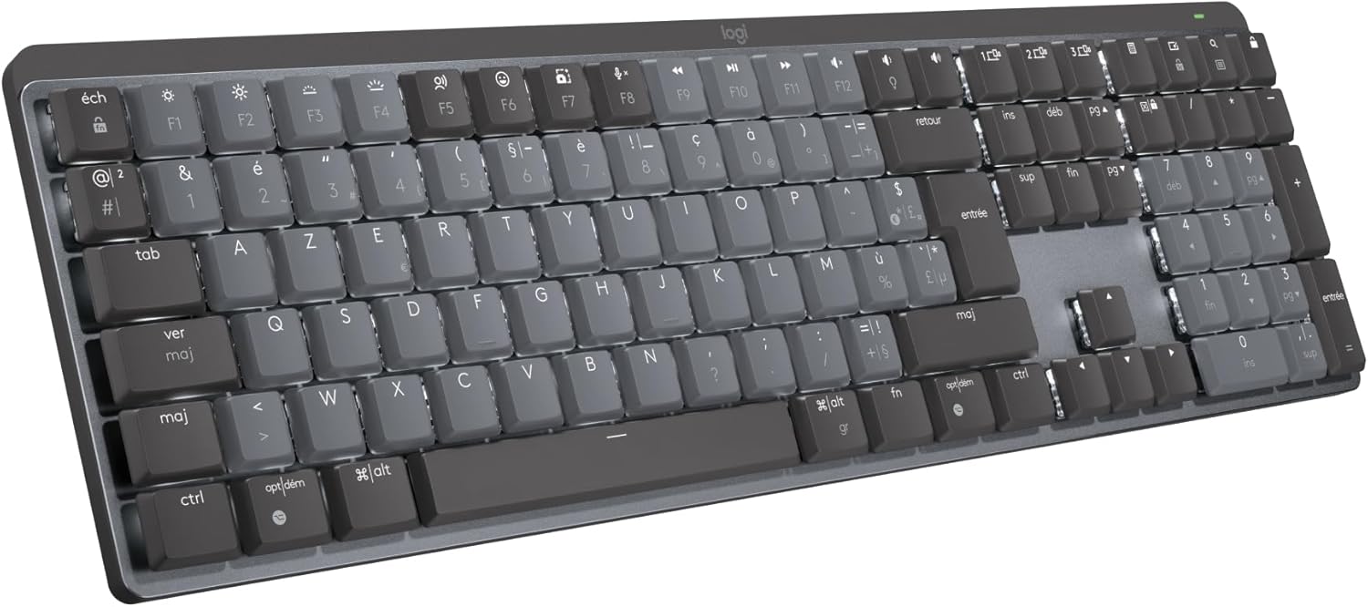 Logitech MX Mechanical — AZERTY, switches silencieux